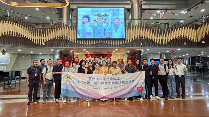依斯倍蘇環協一行受邀參與印尼水處理展覽會IndoWaterExpo，共建綠色生態新道路